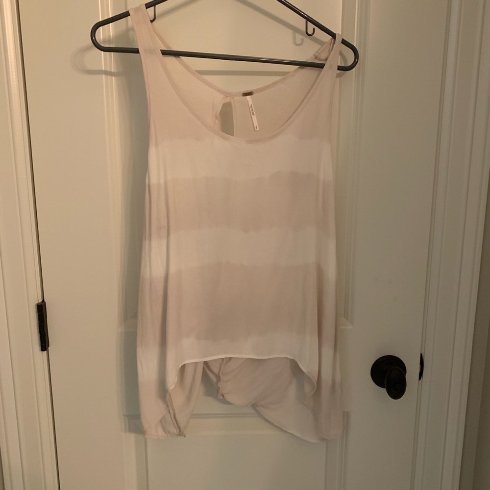 Free people twist back tank